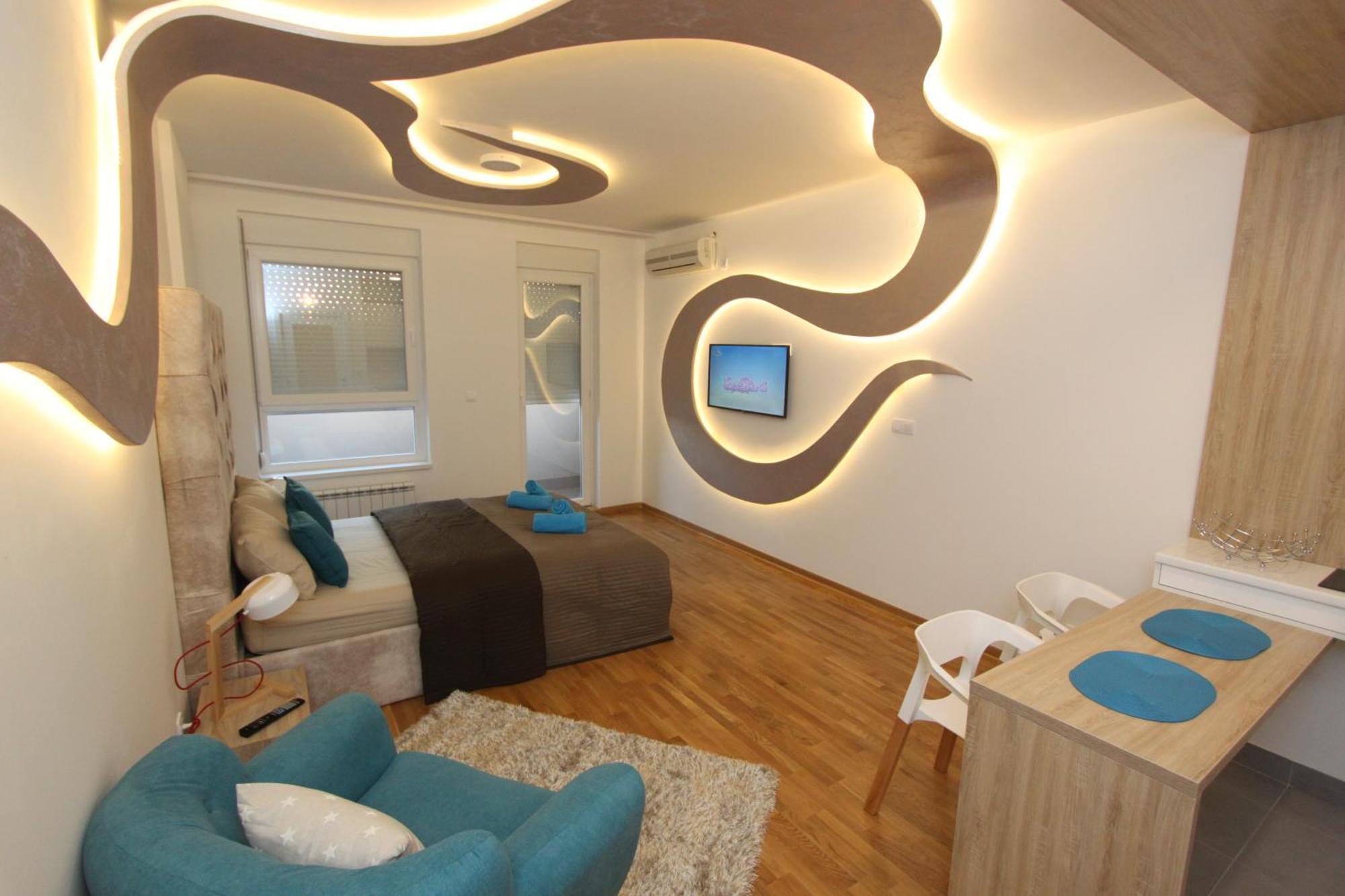 Riviera New Belgrade Apartment, Parking 5 Eur Per Day Zewnętrze zdjęcie