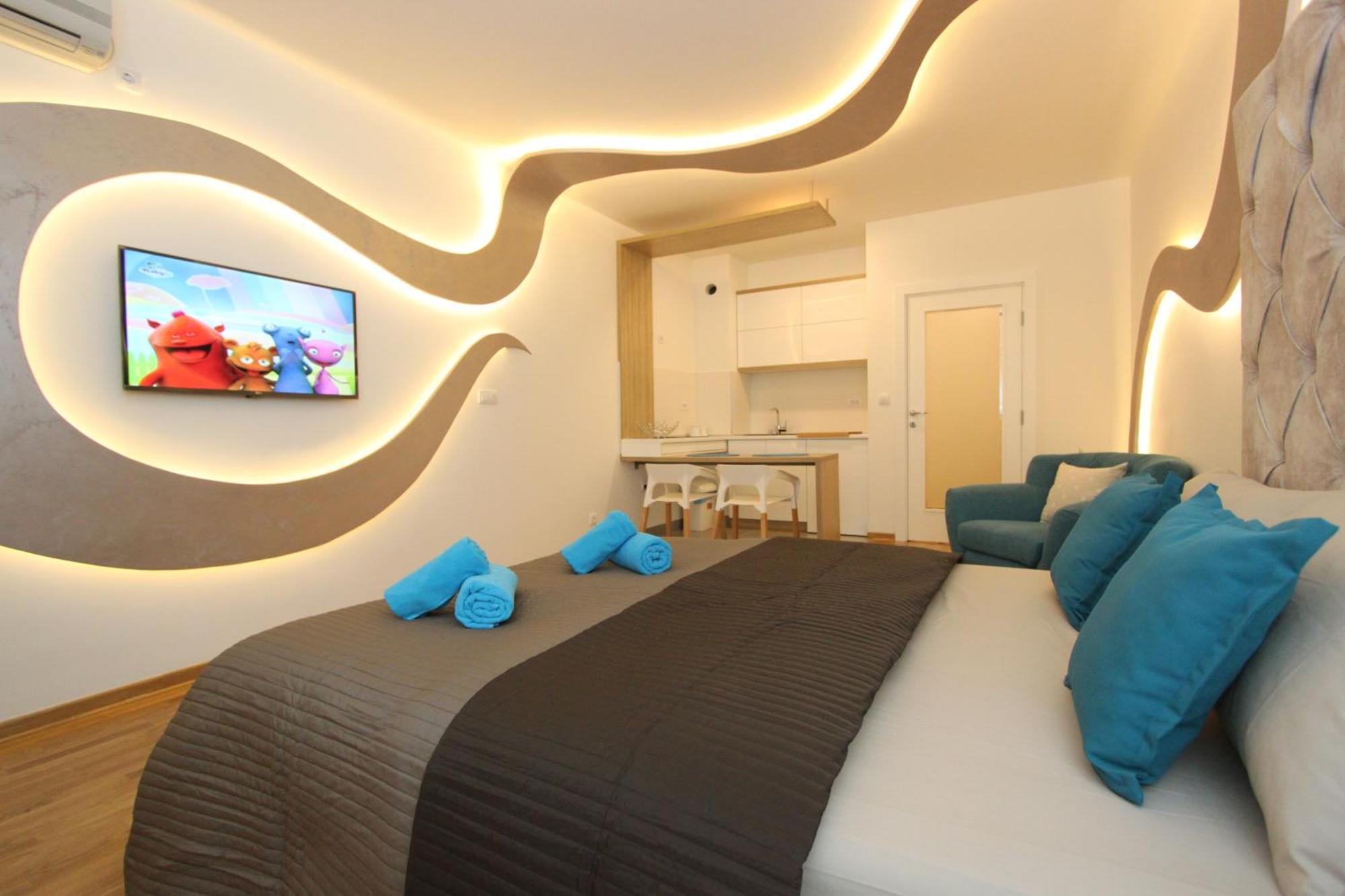 Riviera New Belgrade Apartment, Parking 5 Eur Per Day Zewnętrze zdjęcie