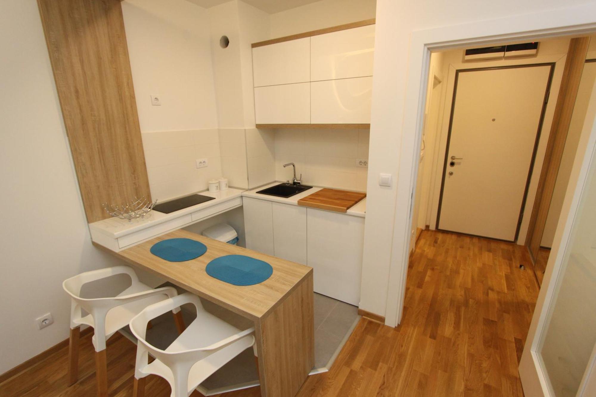 Riviera New Belgrade Apartment, Parking 5 Eur Per Day Zewnętrze zdjęcie