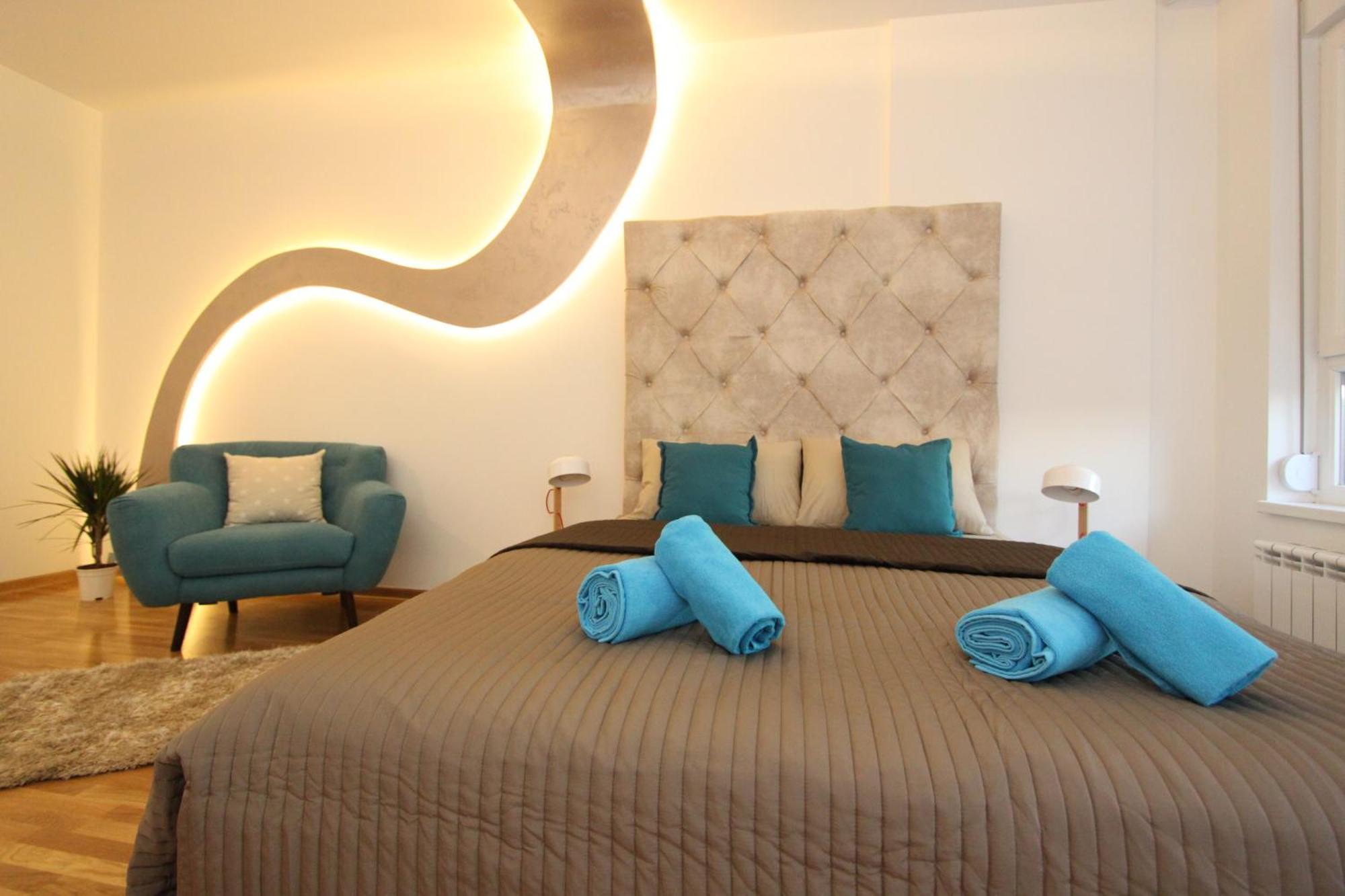 Riviera New Belgrade Apartment, Parking 5 Eur Per Day Zewnętrze zdjęcie